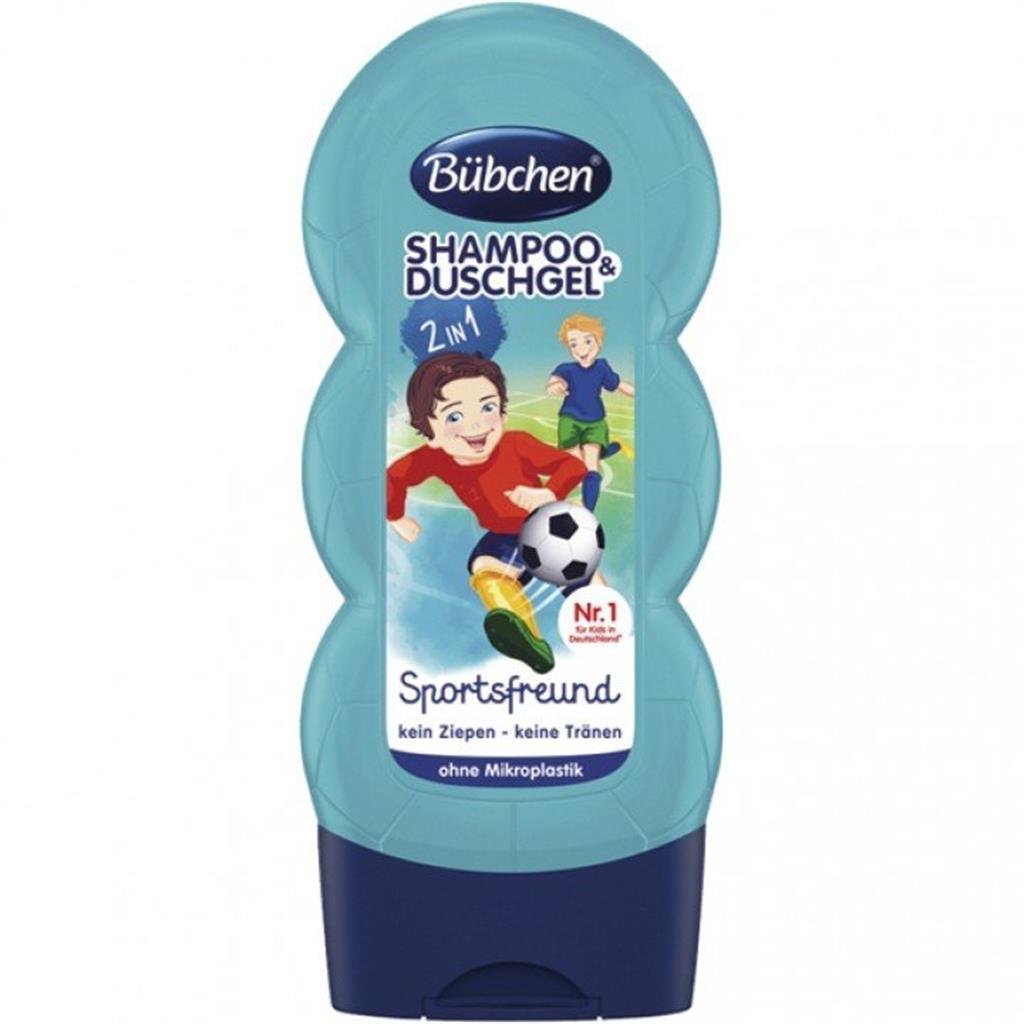 Bübchen Sporty Friend Çocuk Şampuan ve Duş Jeli 230ml