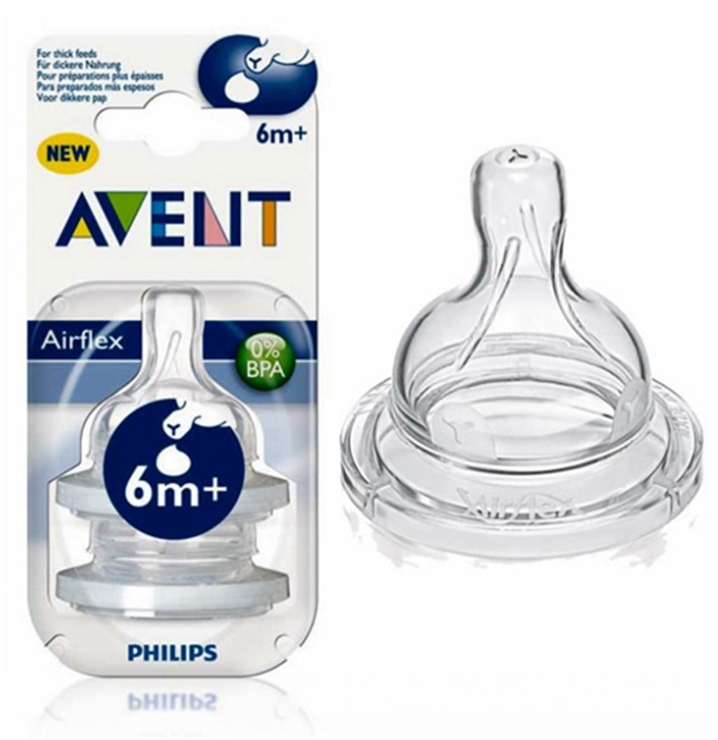 AVENT KLASİK BİBERON EMZİĞİ HIZLI AKIŞ Y KESİK 2'Lİ