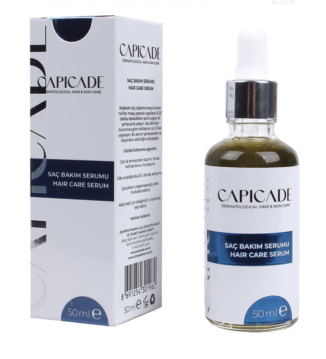 Capicade Saç Bakım Serumu 50 ml