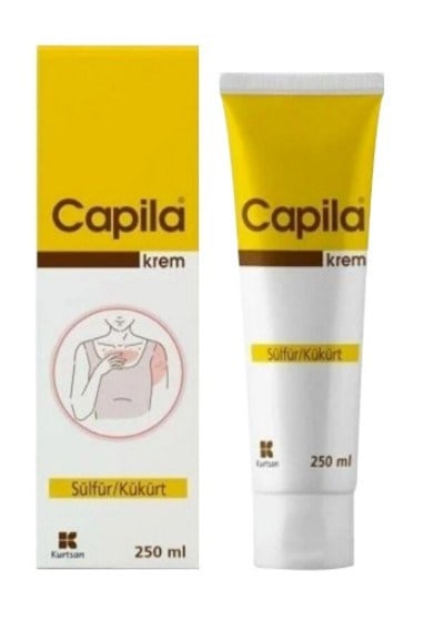Capila Krem Sülfür Kükürt 250 ml