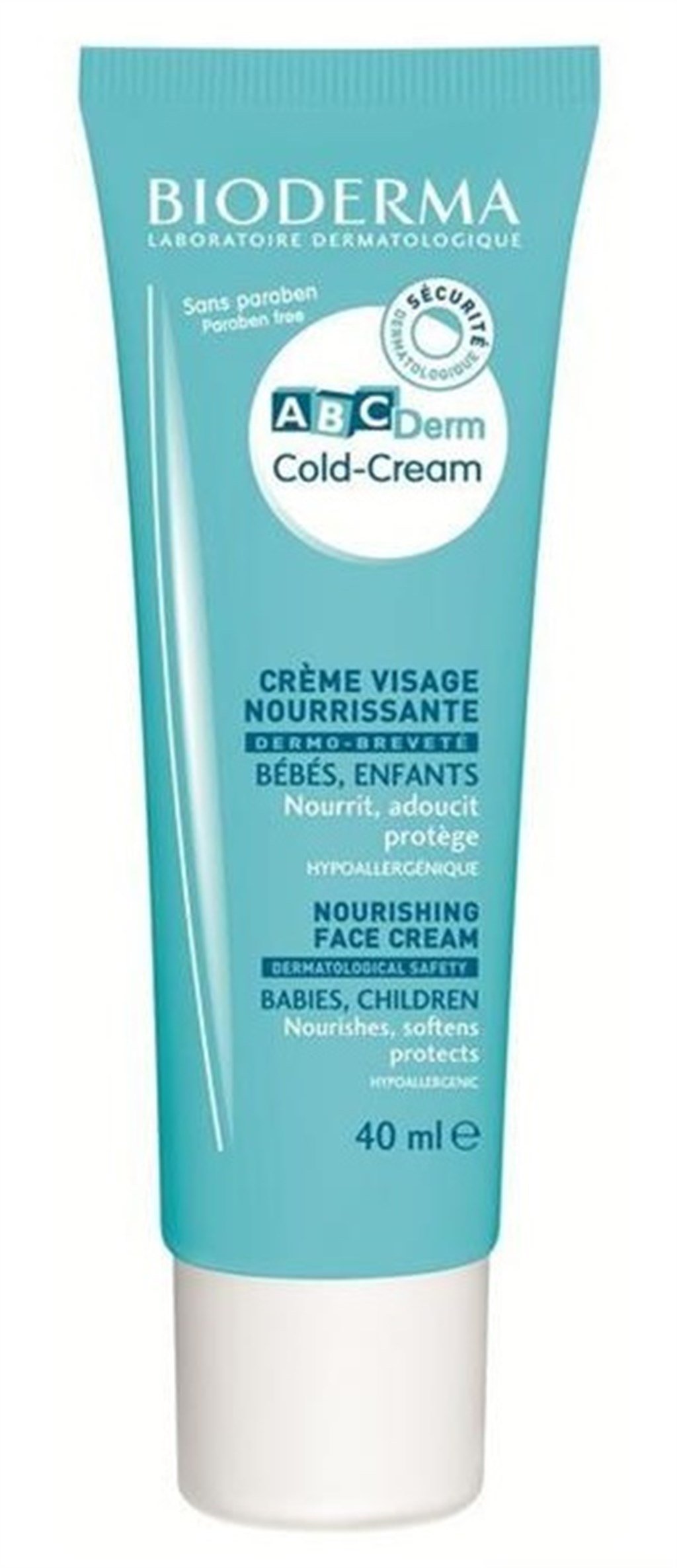 BİODERMA ABCDERM COLD CREAM FACE 40 ML