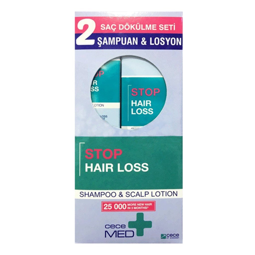 Cecemed Stop Hair Loss Şampuan 300 ml + Losyon 75 ml