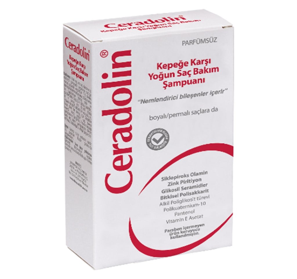 Ceradolin Kepeğe Karşı Yoğun Saç Bakım Şampuanı 300 ml