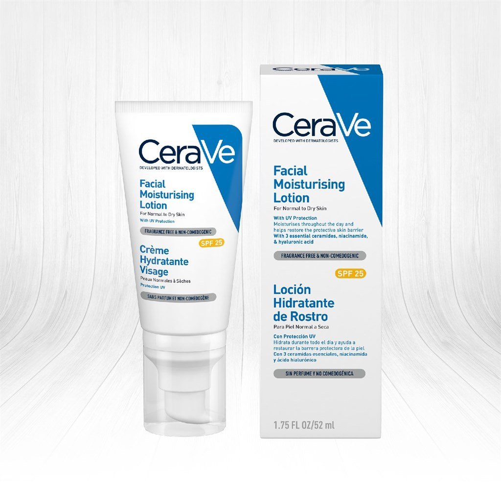 CERAVE YÜZ KREMİ 25 SPF 52 ML