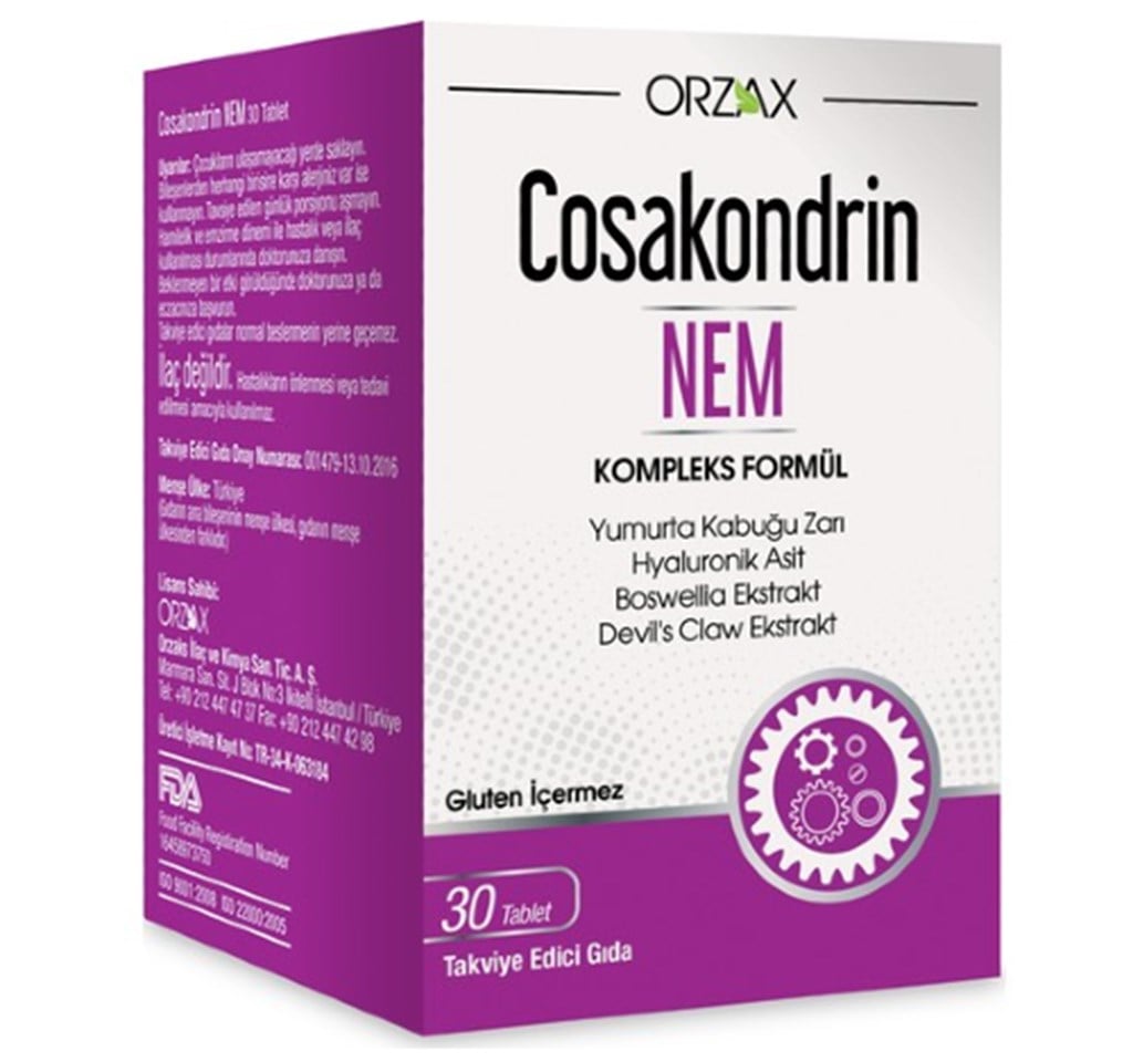 Cosakondrin Nem 30 Tablet