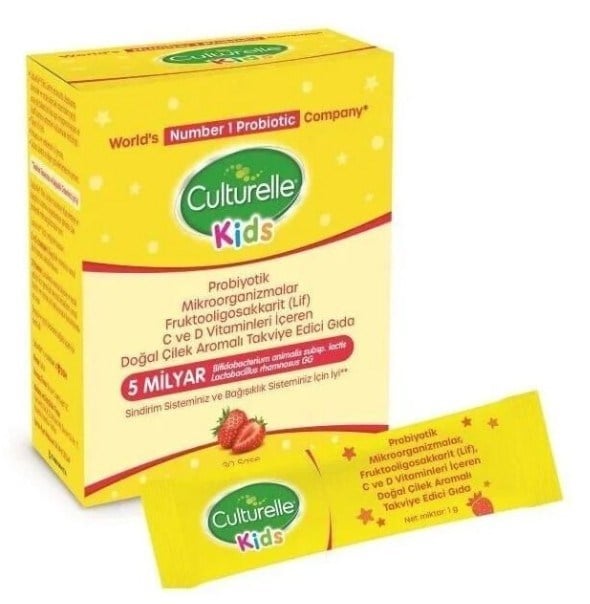 Culturelle Kids Probiyotik Çilek Aromalı 30 Saşe