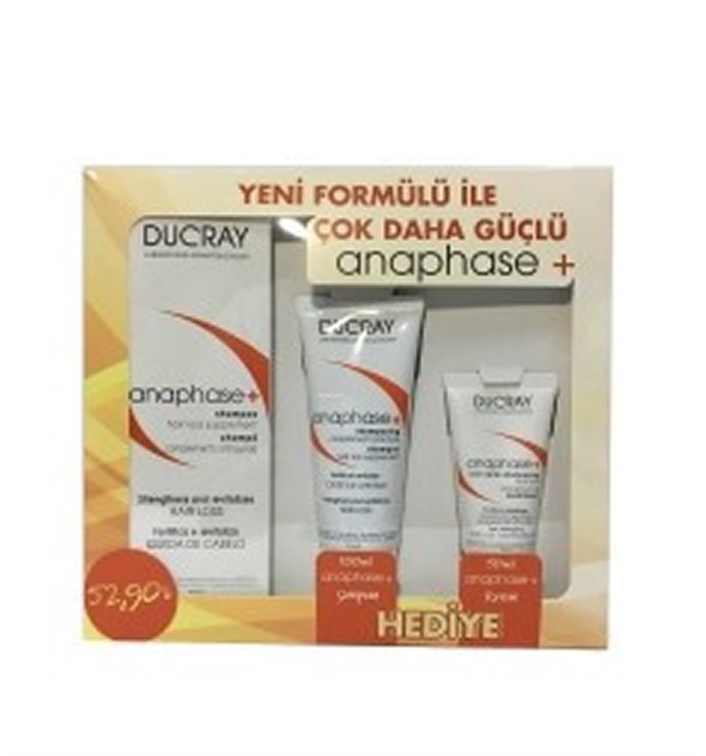 DUCRAY ANAPHASE PLUS ŞAMPUAN 200 ML - ANAPHASE+ ŞAMPUAN 100 ML + 50 ML KREM SET
