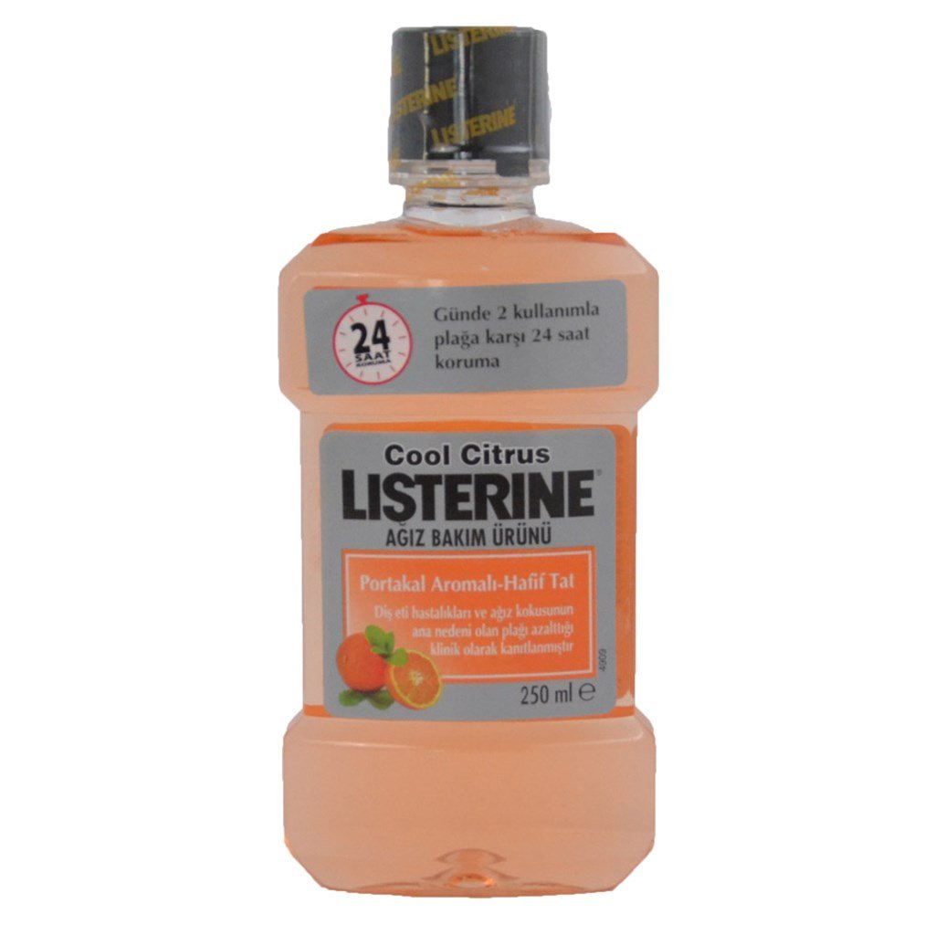 LISTERINE COOL CITRUS  PORTAKAL AROMALI 250 ML