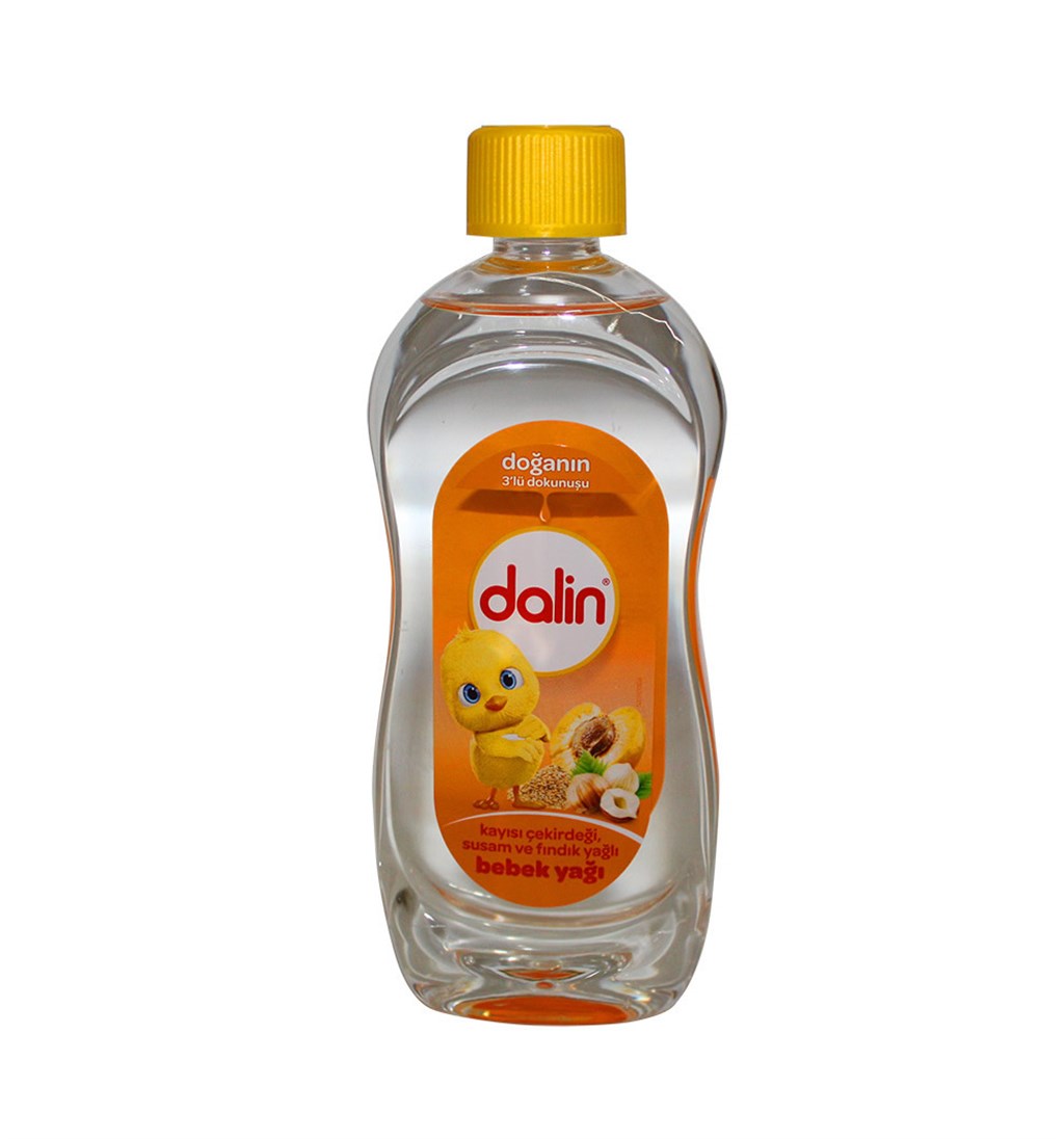DALİN BEBEK YAĞI 300ML (KAYISI ÇEKİRDEĞİ - SUSAM - FINDIK)