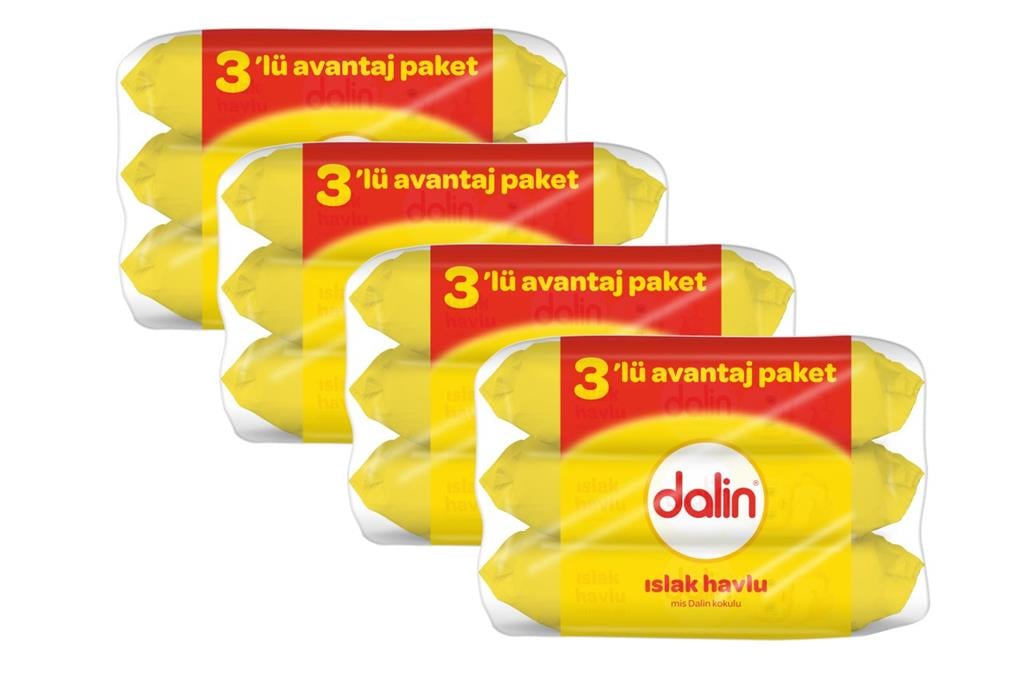 Dalin Islak Mendil 3x56lı