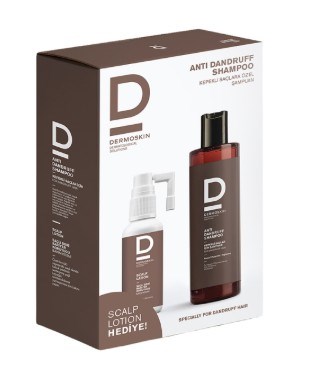 Dermoskin Anti Dandruff Shampoo 200 ml + Scalp Lotion 50 ml Hediye