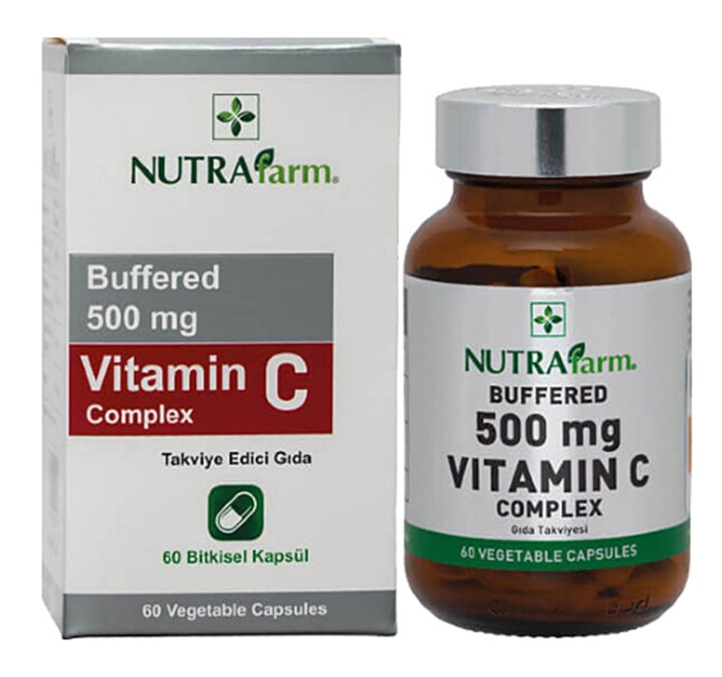 Dermoskin Nutrafarm Buffered Vitamin C Complex 500 mg