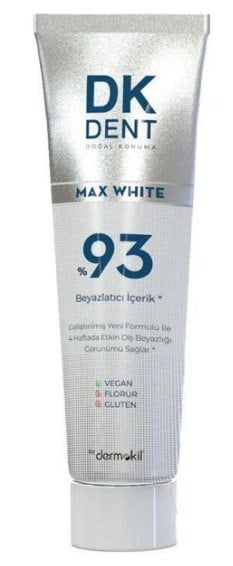 DK Dent %93 Maksimum Beyazlık Diş Macunu 75 ml