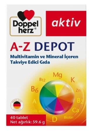 Doppelherz Aktiv A-Z Depot Multivitamin 40 Tablet