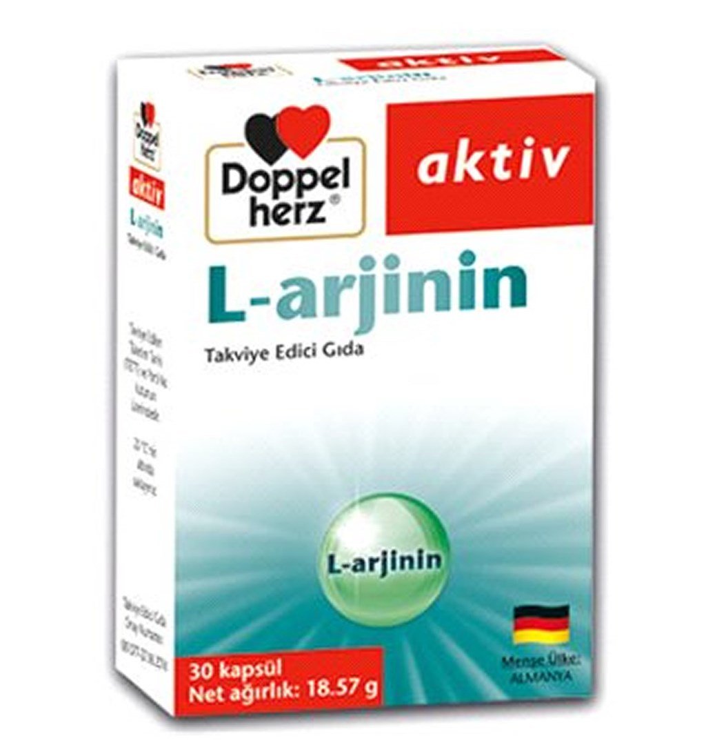 DOPPELHERZ AKTİV L-ARJİNİN 500ML - 30 KAPSÜL