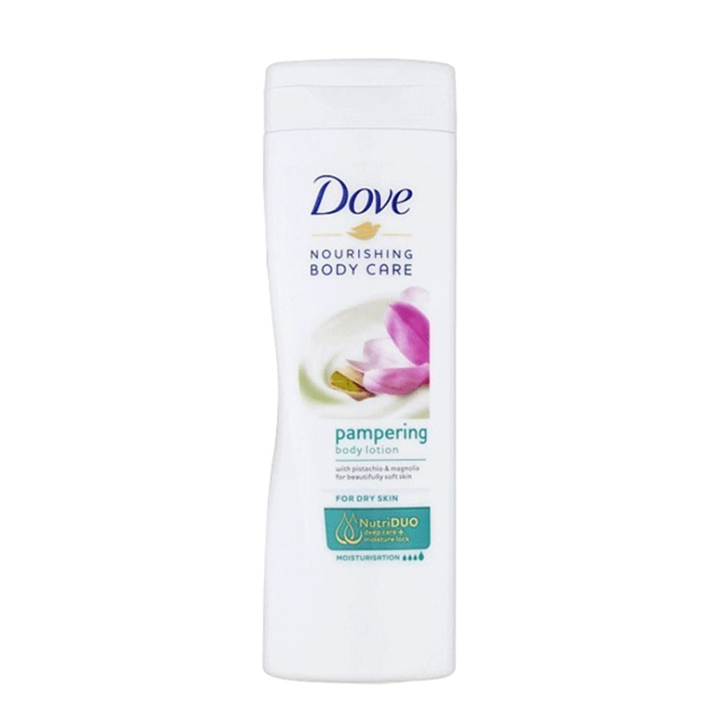 Dove Kuru Ciltler İçin Magnolia Pampering Vücut Losyonu 400 ml