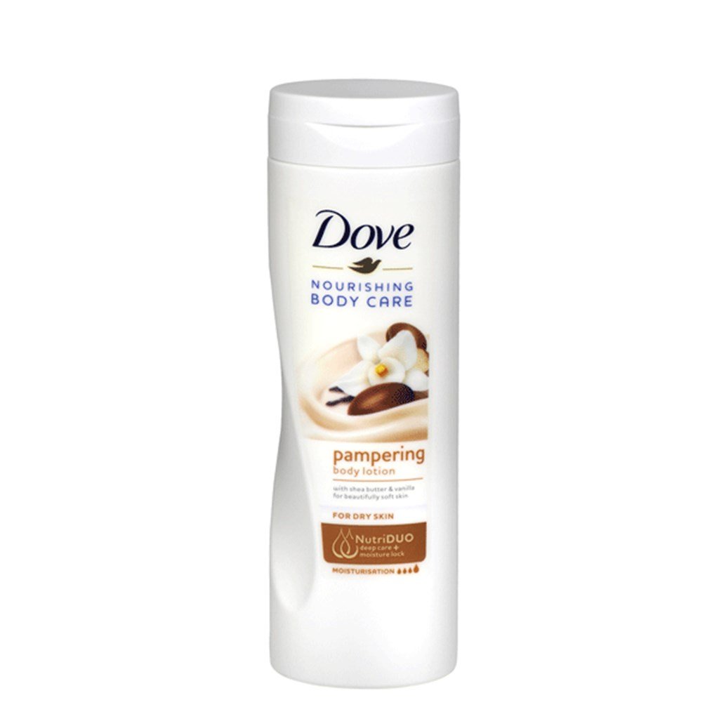 Dove Kuru Ciltler İçin Shea Butter Pampering Vücut Losyonu 400 ml