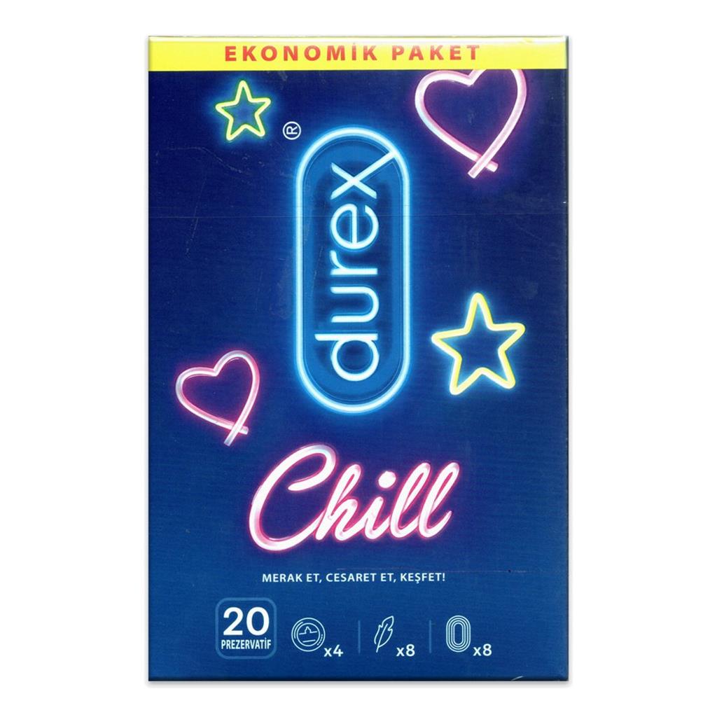 Durex Chill Prezervatif 20 Adet