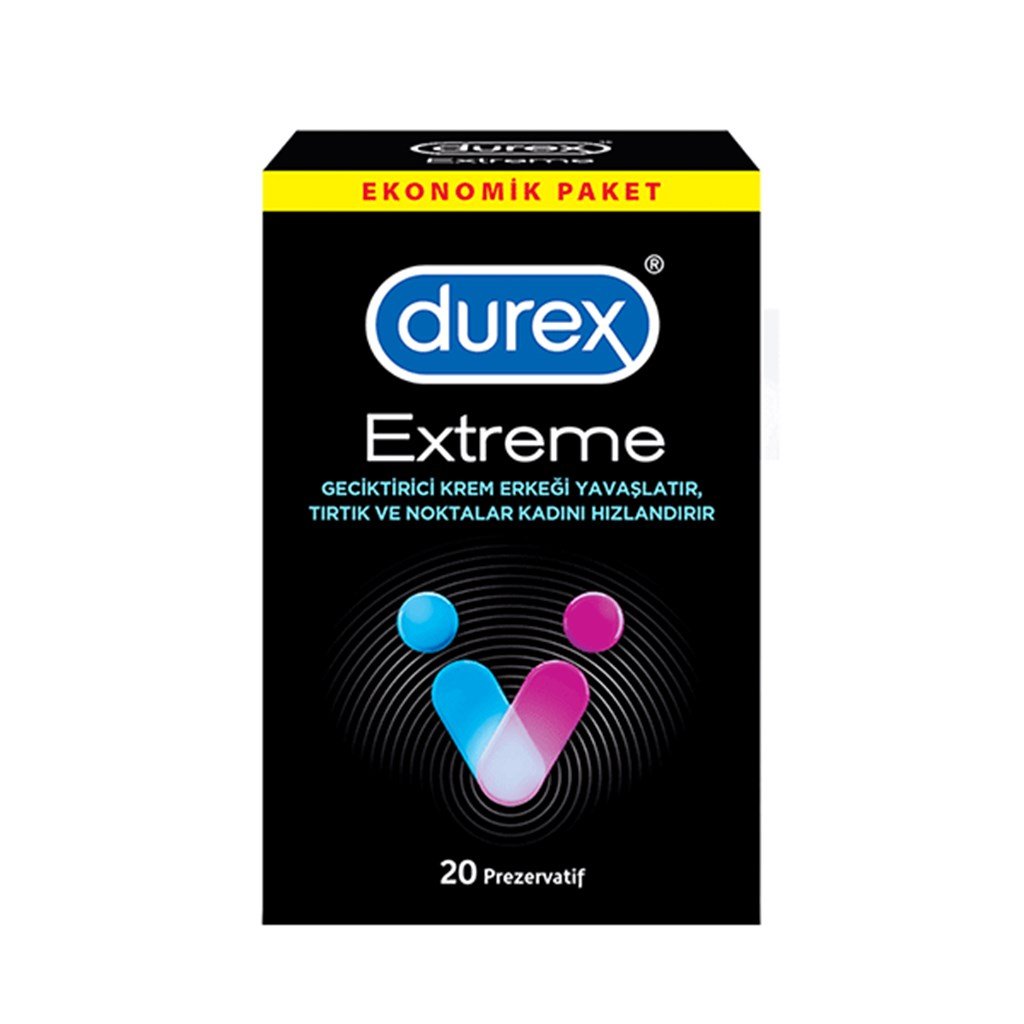 Durex Extreme Prezervatif 20 Adet