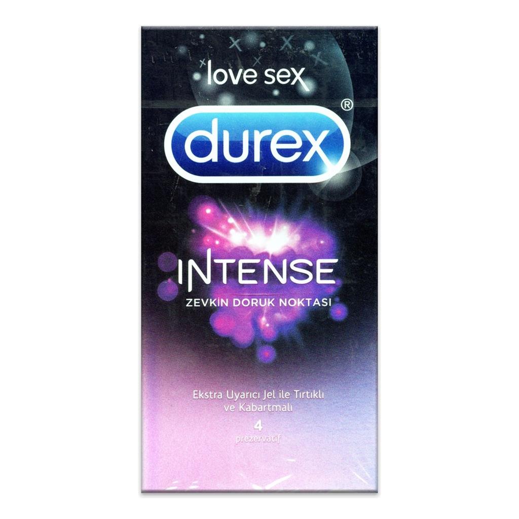 Durex Prezervatif Intense 4'lü