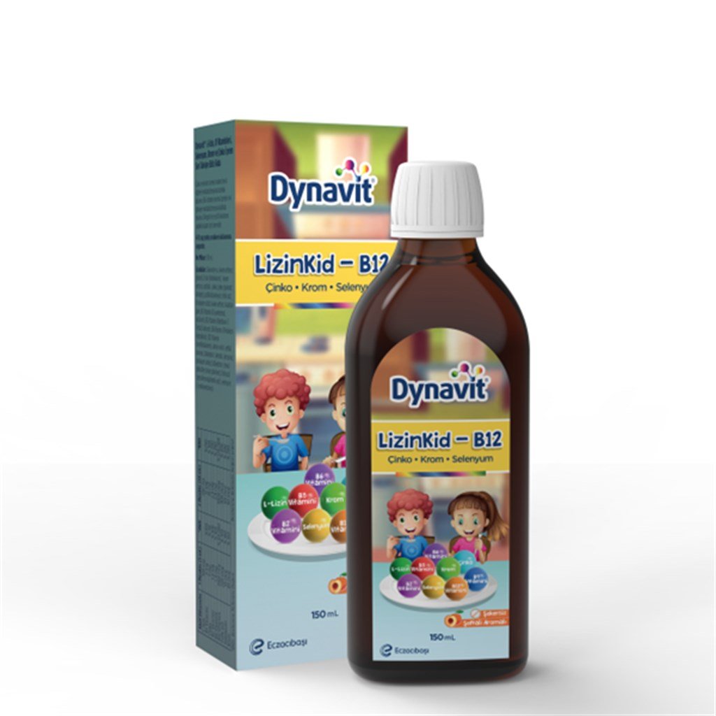 Dynavit Lizinkid B12 Şurup 150 ml
