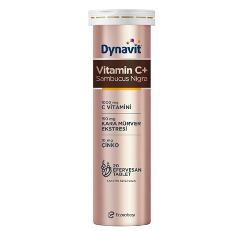 Dynavit Vitamin C + Sambucus Nigra Efervesan Tablet