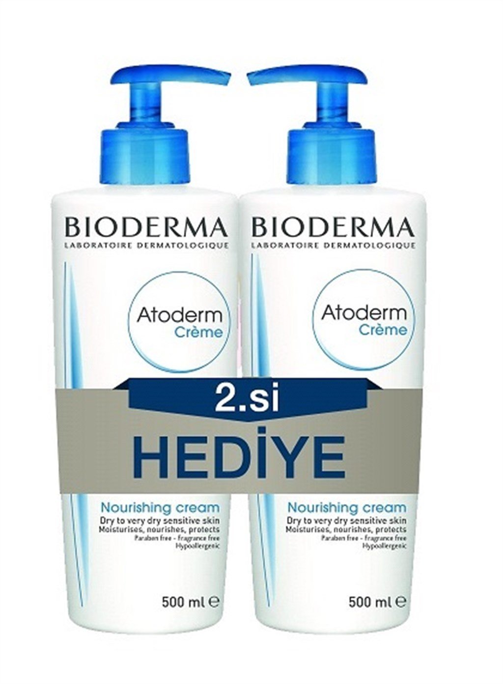 BİODERMA ATODERM CREAM 500 ML İKİNCİSİ HEDİYE