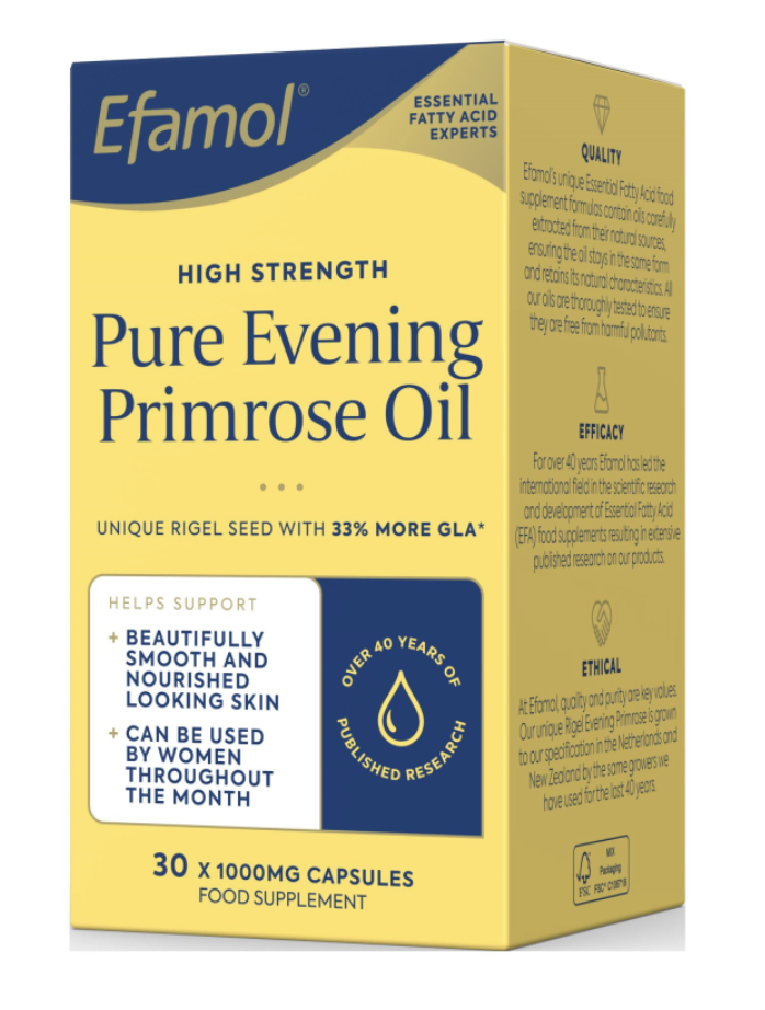 Efamol Pure Evening Primrose Oil Sofitel 1000mg
