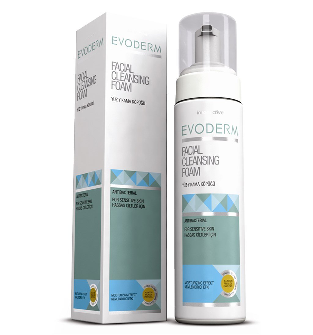 EVODERM YÜZ TEMİZLEME KÖPÜĞÜ 200ML