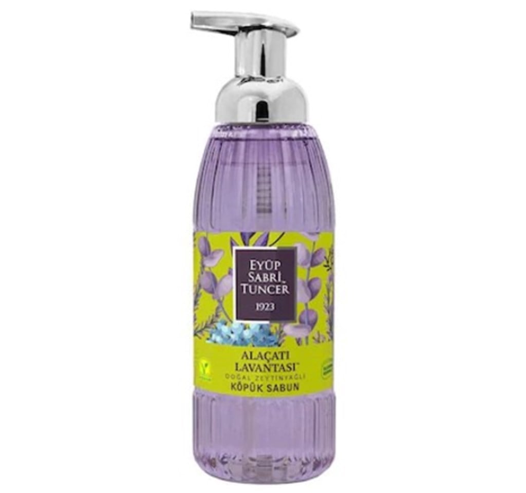 Eyüp Sabri Tuncer Doğal Zeytinyağlı Alaçatı Lavantası Köpük Sabun 500 ml