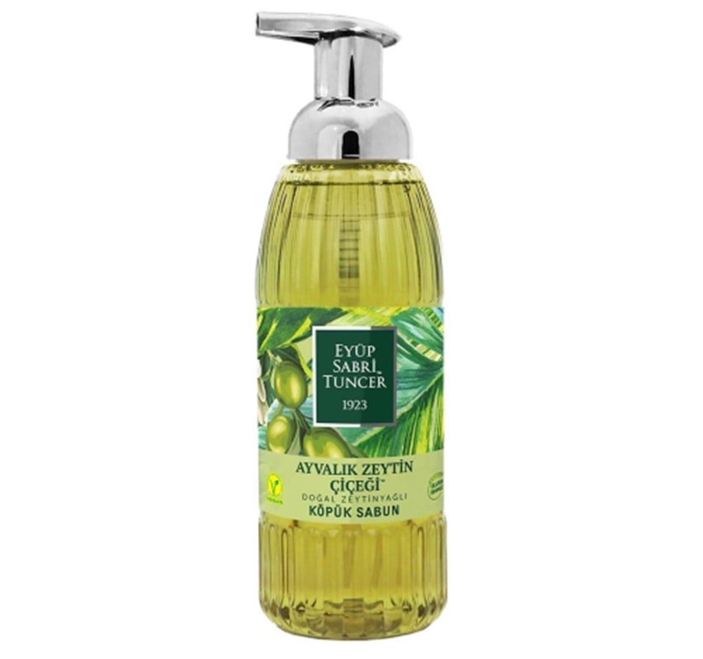 Eyüp Sabri Tuncer Doğal Zeytinyağlı Ayvalık Zeytin Çiçeği Köpük Sabun 500 ml