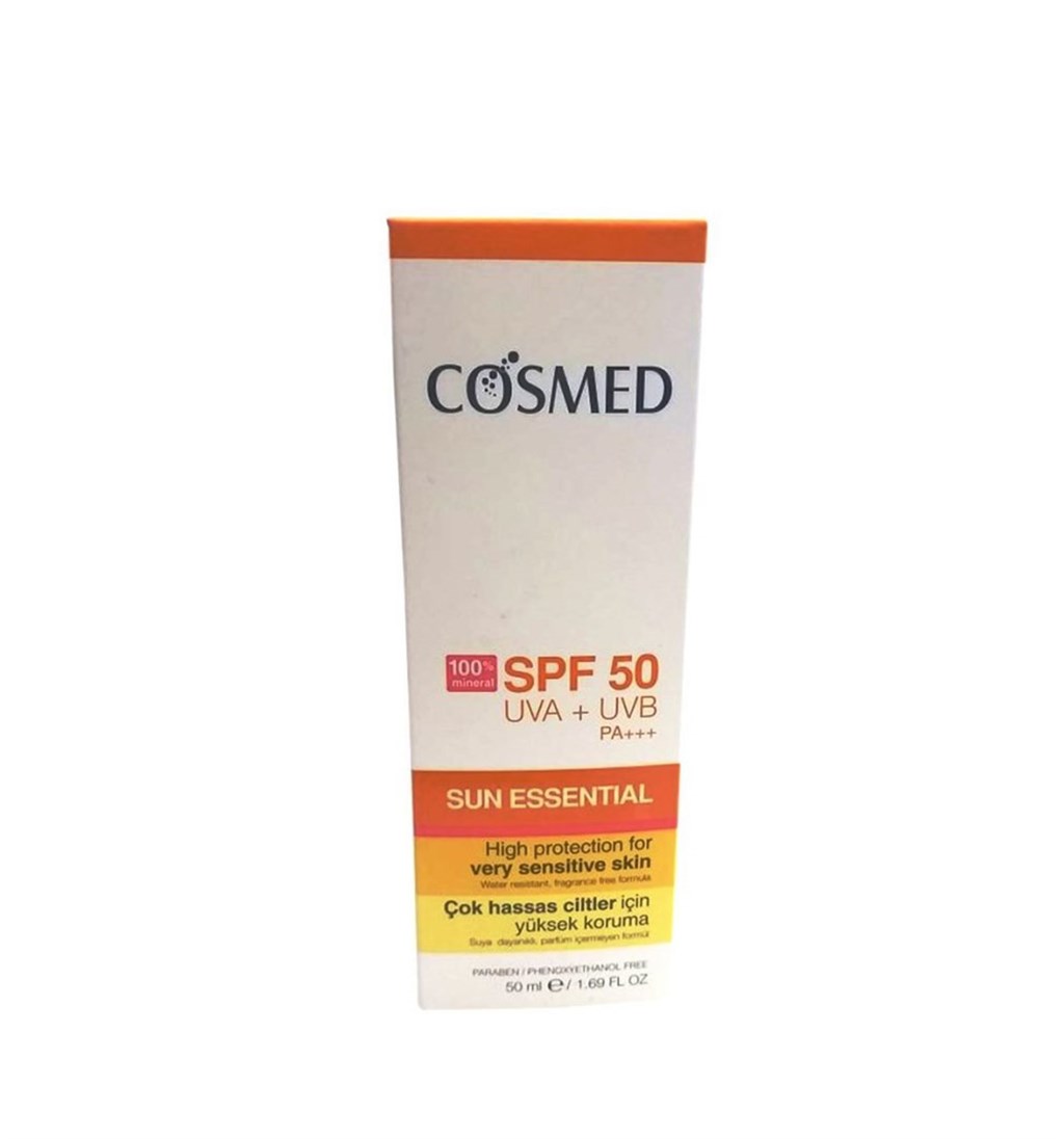 COSMED SUN ESSENTİAL SPF50 MİNERAL CREAM 50ML