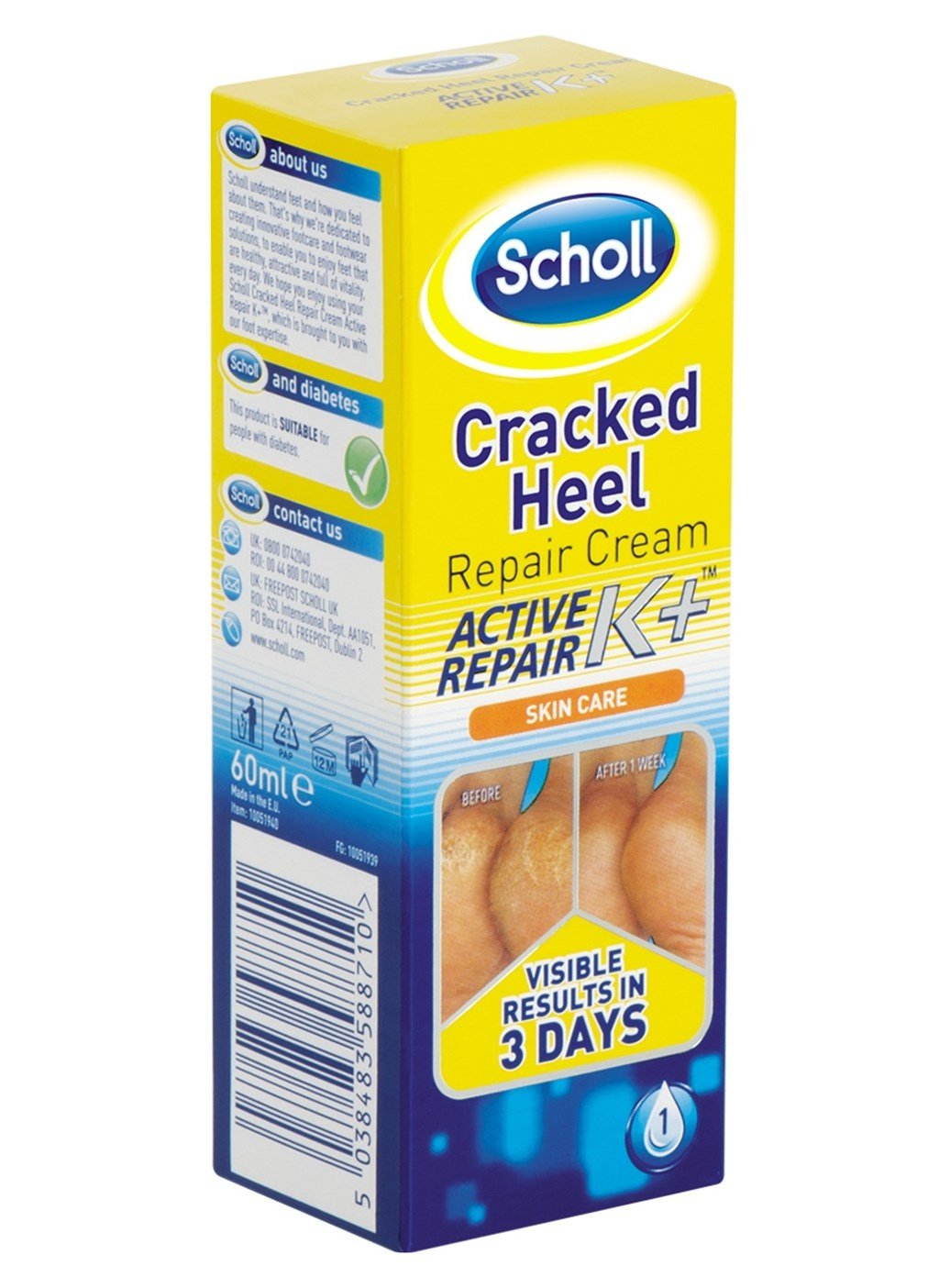 SCHOLL TOPUK ÇATLAĞI GİDERİCİ KREM 60 ML