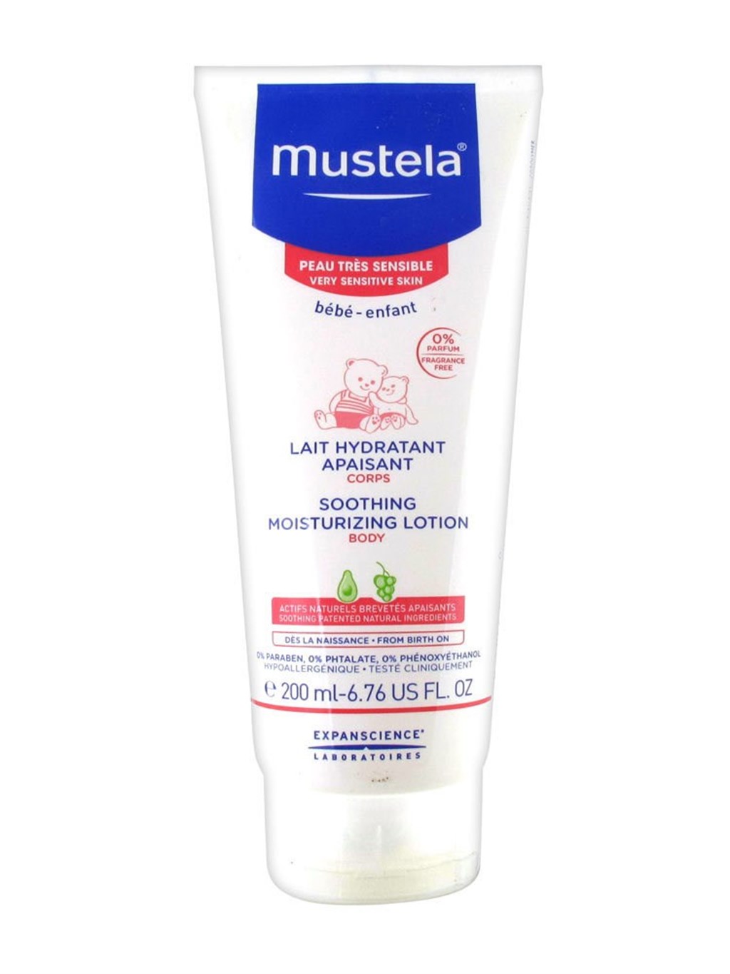 MUSTELA LAİT HYDRATANT APAİSANT HASSAS CİLTLER İÇİN VÜCUT LOSYONU 200 ML