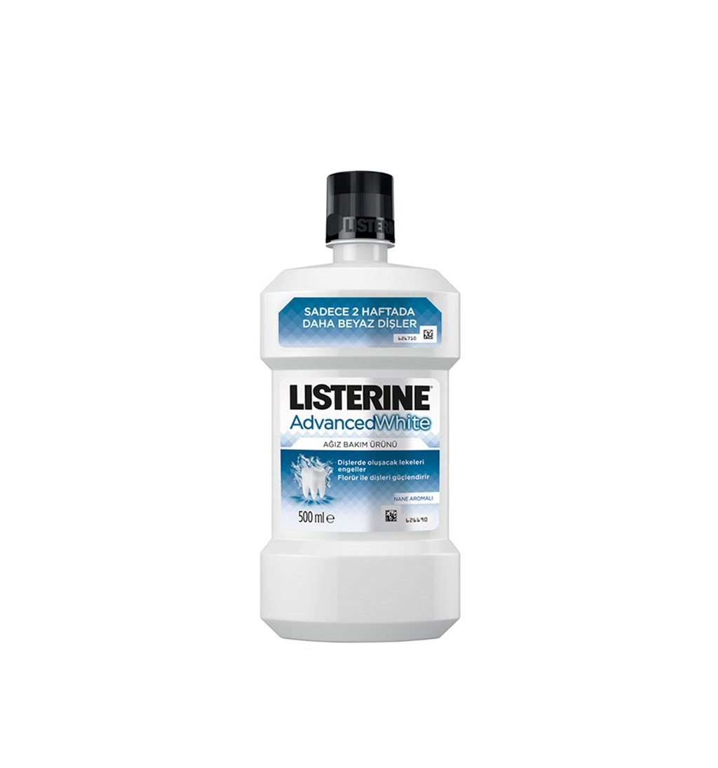 LİSTERİNE ADVANCE WHİTE 500ML