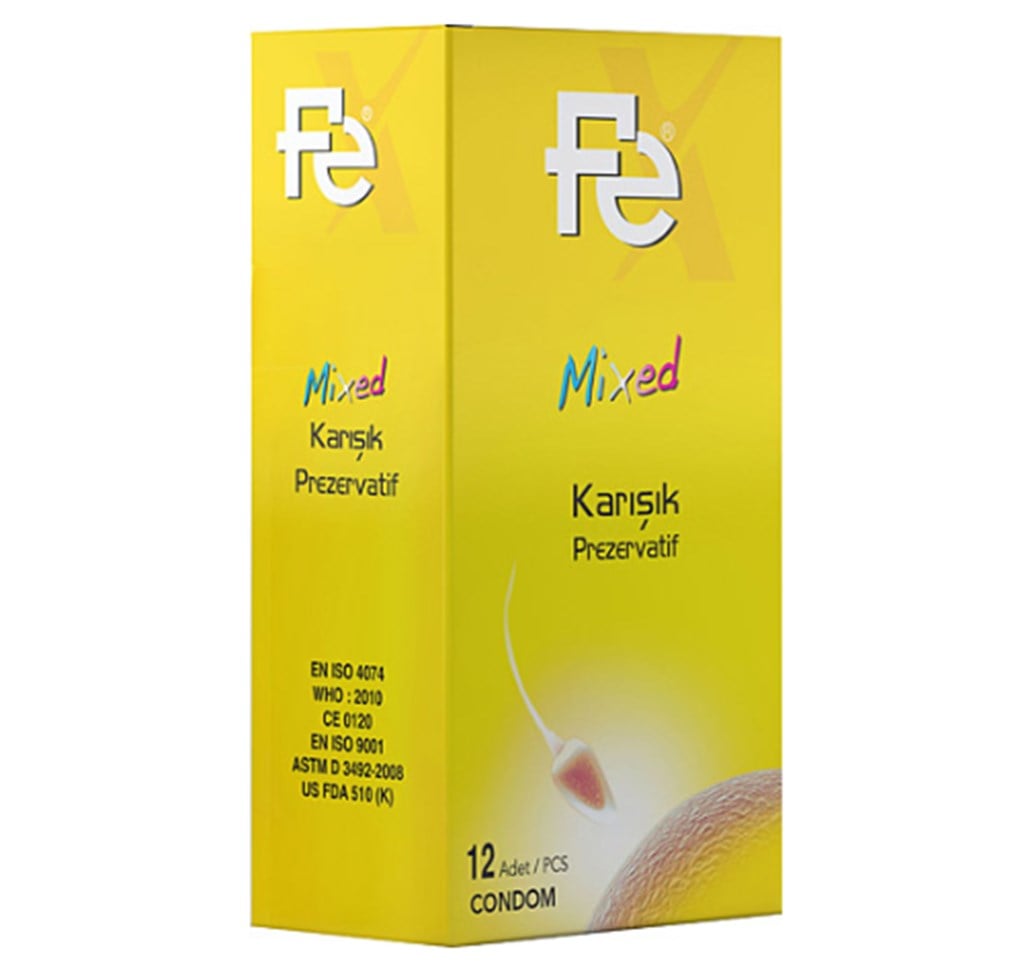 Fe Prezervatif Karışık 12'Li Paket
