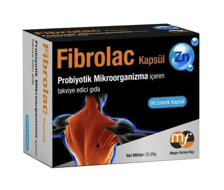 Fibrolac 60 Enterik Kapsül