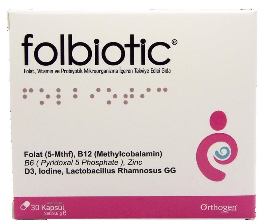 Folbiotic 30 Kapsül