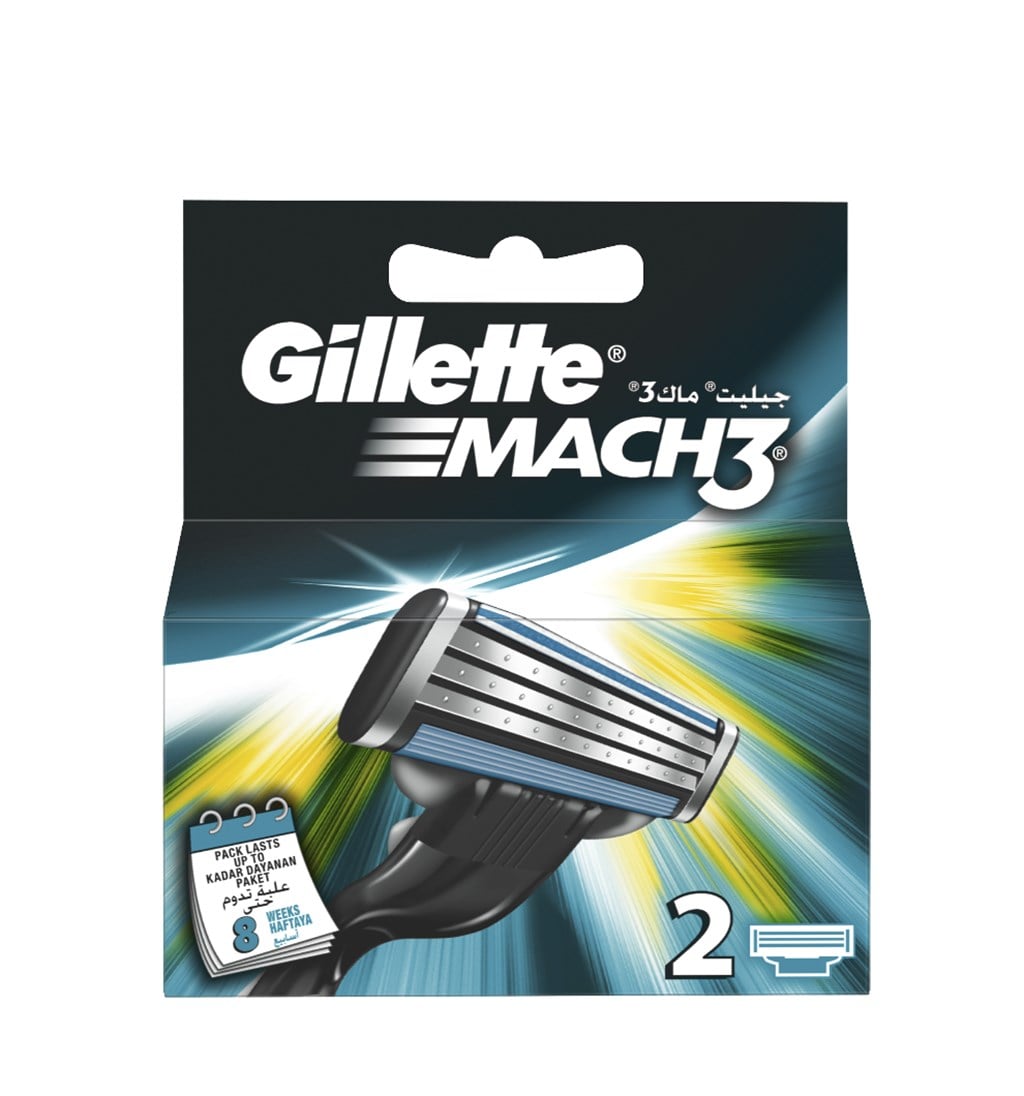 GİLLETTE MACH3 YEDEK 2'Lİ