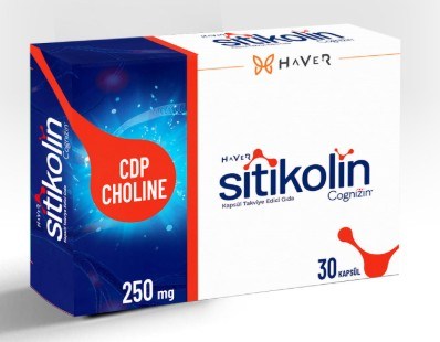 Haver Sitikolin Cognizin 250 mg 30 Kapsül