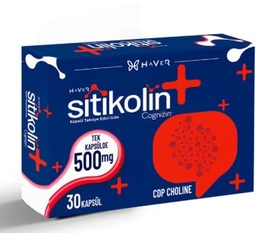 Haver Sitikolin Cognizin 500 mg 30 Kapsül