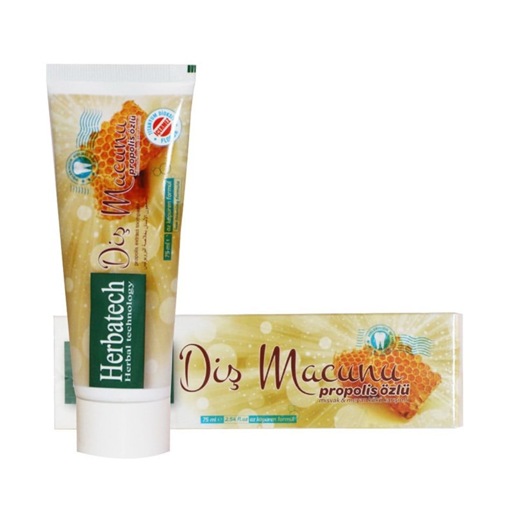 Herbatech Propolis Özlü Diş Macunu 75ml