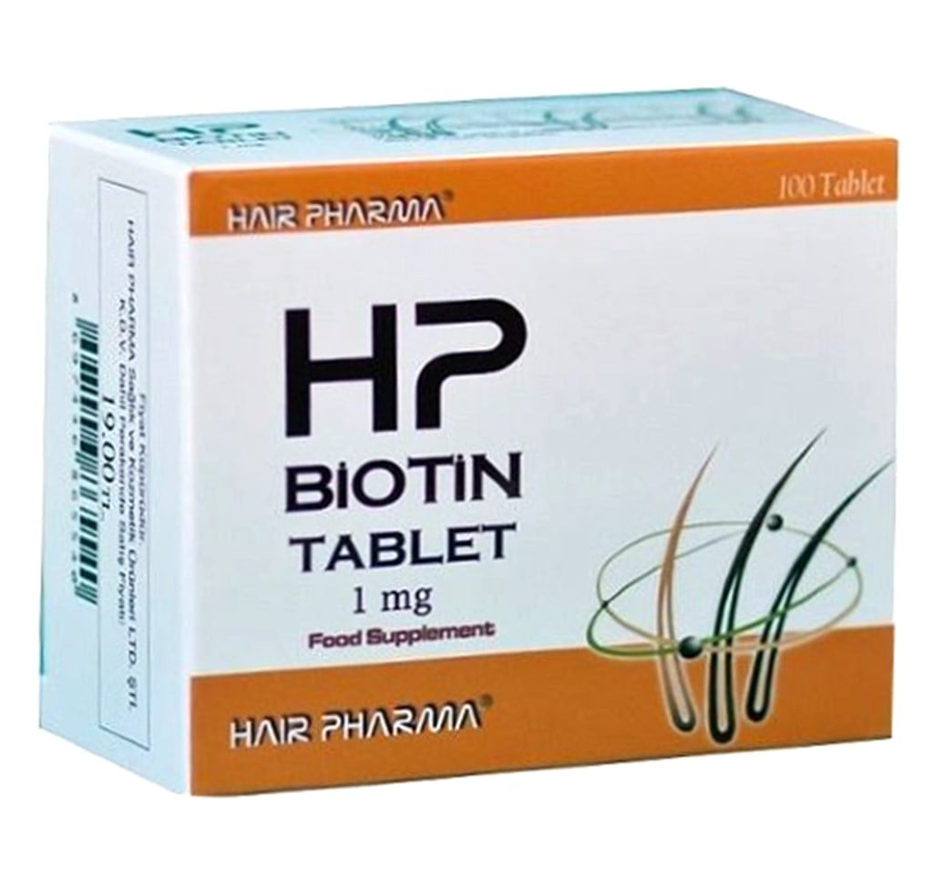 HP Biotin 1mg 100 Tablet