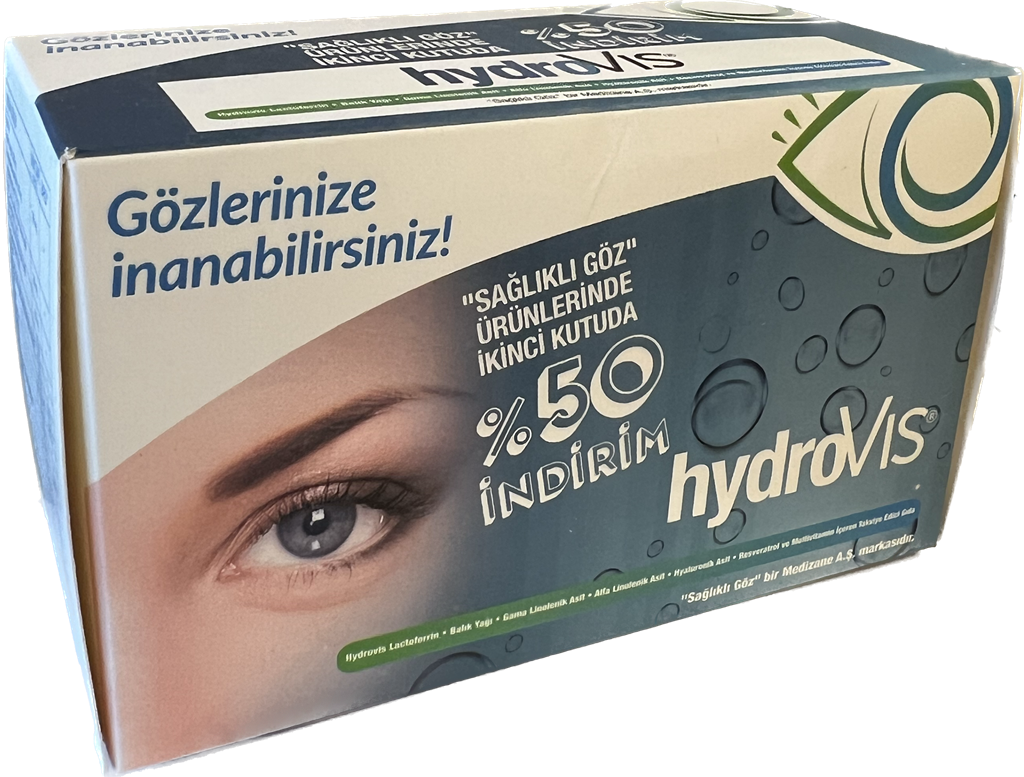 Hydrovis 2.Kutu %50 İndirimli 30x2 Kapsül