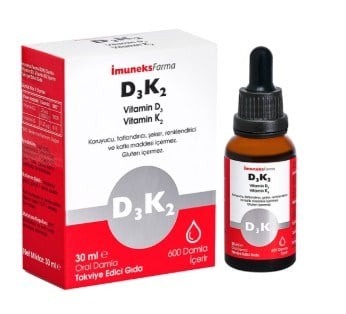 İmuneks Farma D3K2 Damla 30 ml
