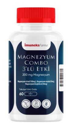 İmuneks Magnezyum Combo 3'lü Etki 60 Tablet