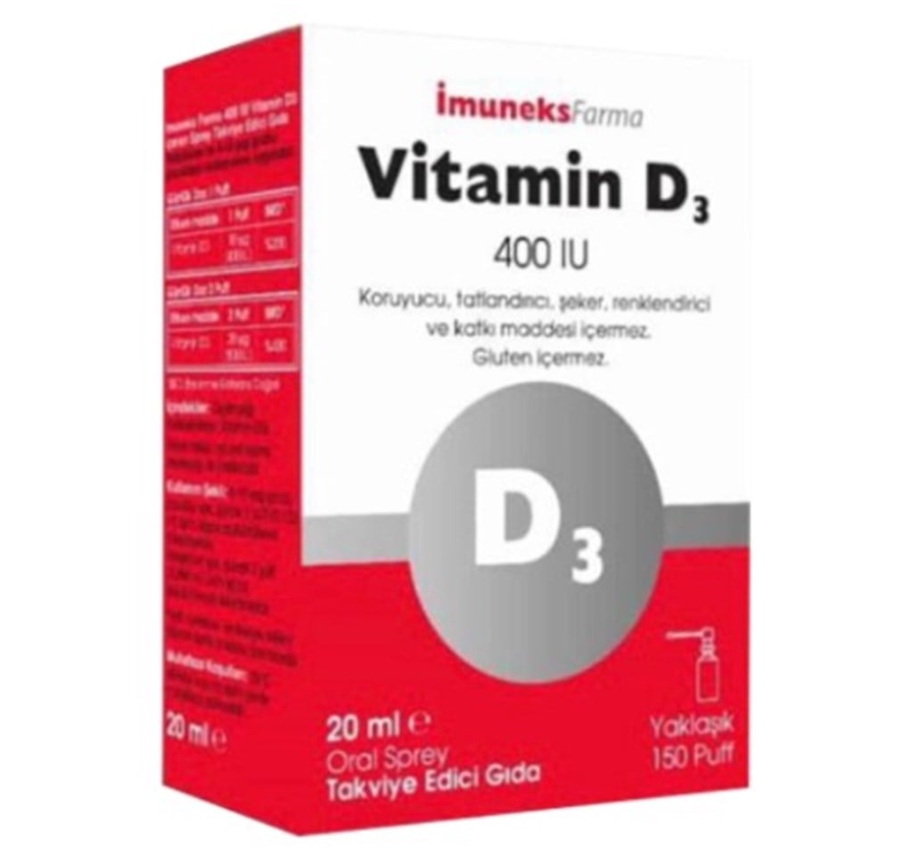 Imuneks Vitamin D3 400 IU 20 ml