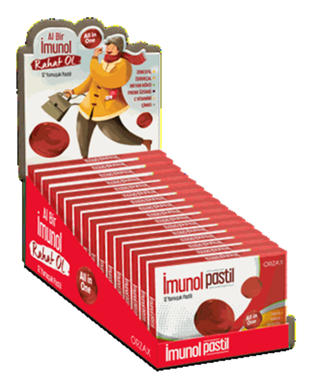 İmunol Pastil 16'Lı Stand