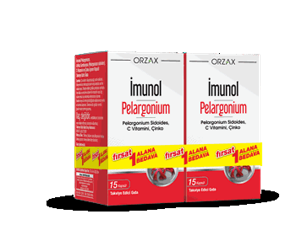 İmunol Pelargonium 1 Alana 1 Bedava