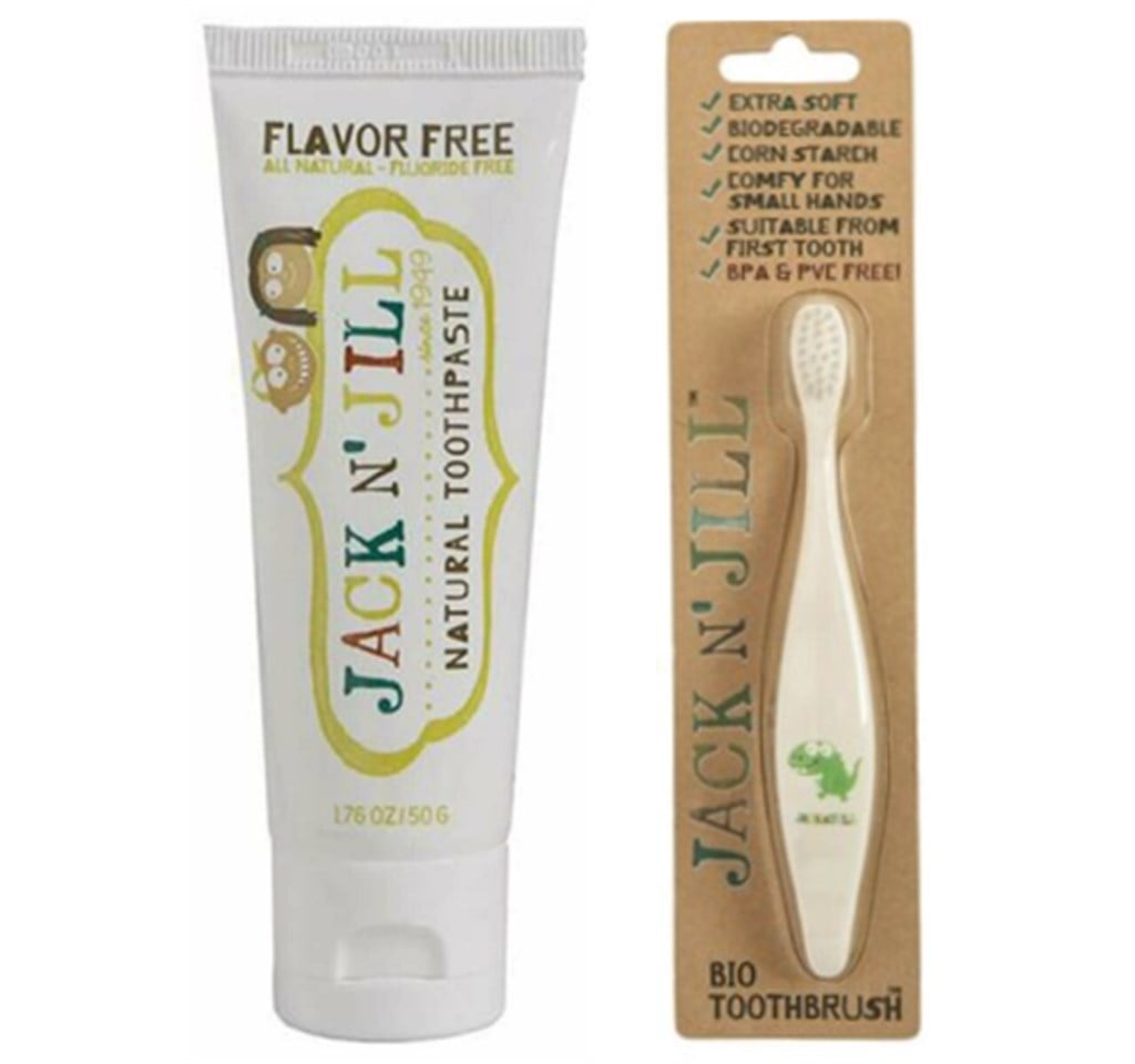 Jack N Jill Natural Diş Macunu + Dino Diş Fırçası 2'li Set